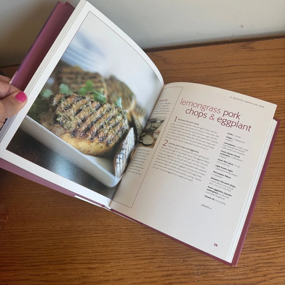 Williams-Sonoma Grilling Food Made Fast‎ Cookbook BBQ Recipes
